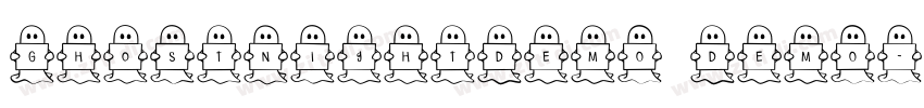 GhostNightDEMO DEMO字体转换